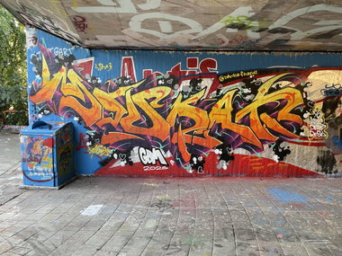 Graffiti Wall in Stuttgart - Photo by MoSAiK