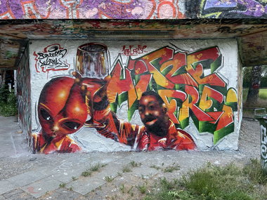 Graffiti Wall in Herrenberg (stadt) - Photo by MoSAiK