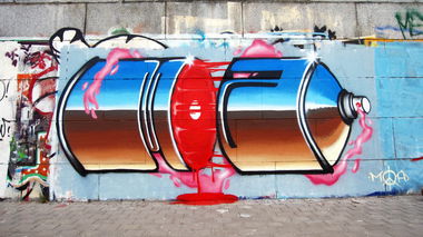 Graffiti Wall in Kyiv - Photo by Moa