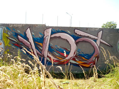 Graffiti Wall in Kyiv - Photo by Moa