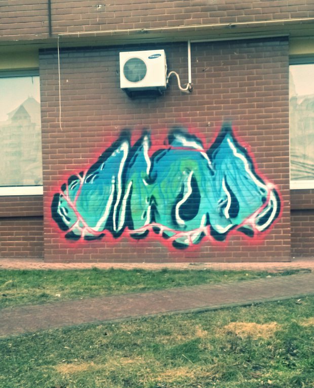 Graffiti Bombing - Photo by Moa - moa (2014)