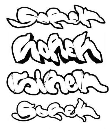 Graffiti Sketch - Photo by Modvag