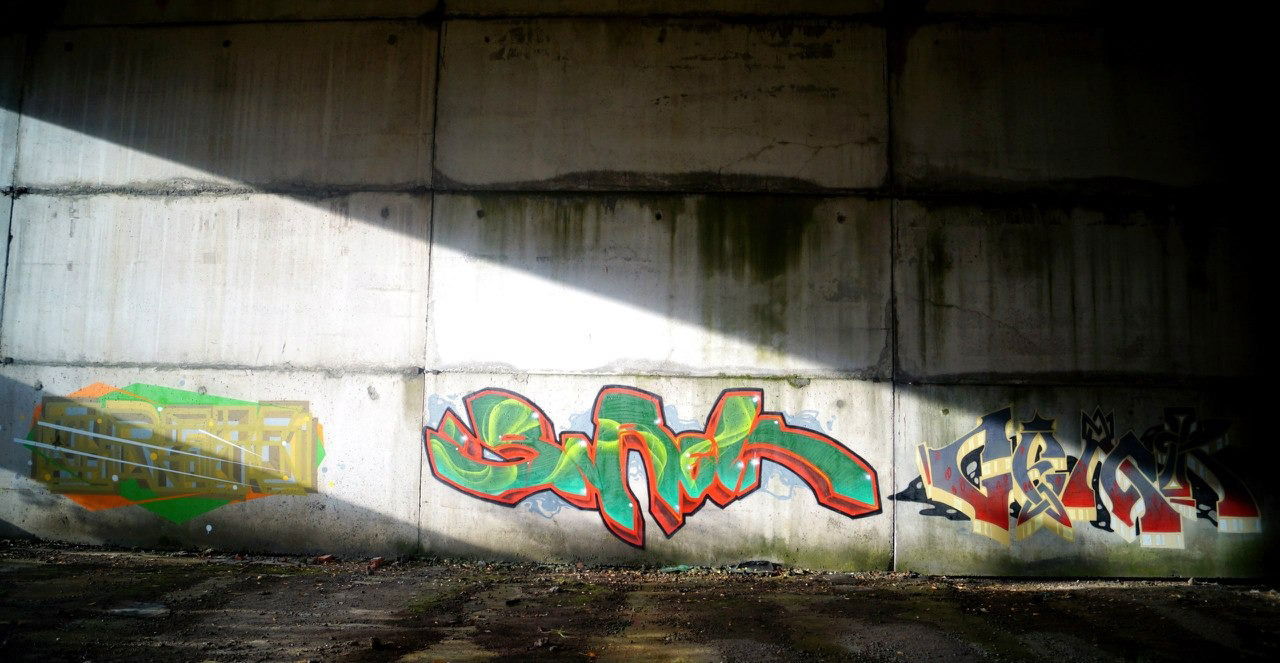 Graffiti Wall - Photo by Modvag