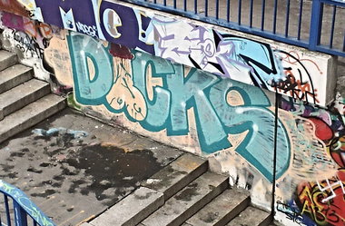 Graffiti Bombing - Photo by MoeQ4 - Belgrade