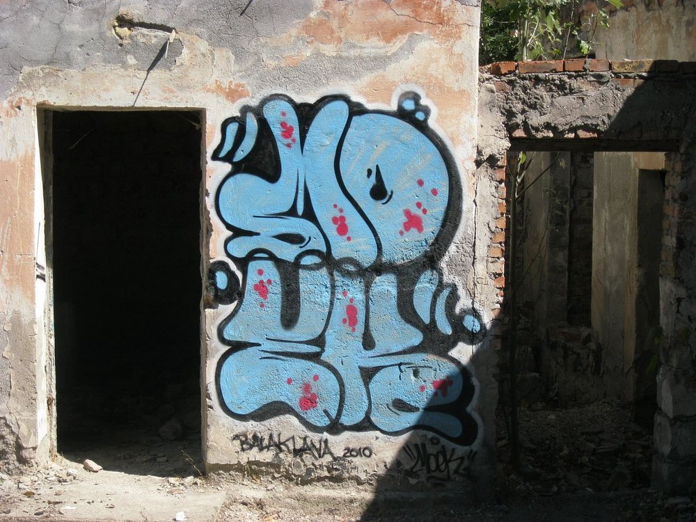 Graffiti Wall - Photo by Moek - Balaklava, Crimea (2010)