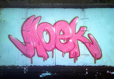 Graffiti Wall - Photo by Moek - Moek (2012)