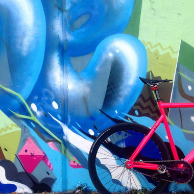Graffiti Wall in Днепропетровск - Photo by Moek - fixed, fixedgear, cycle (2015)