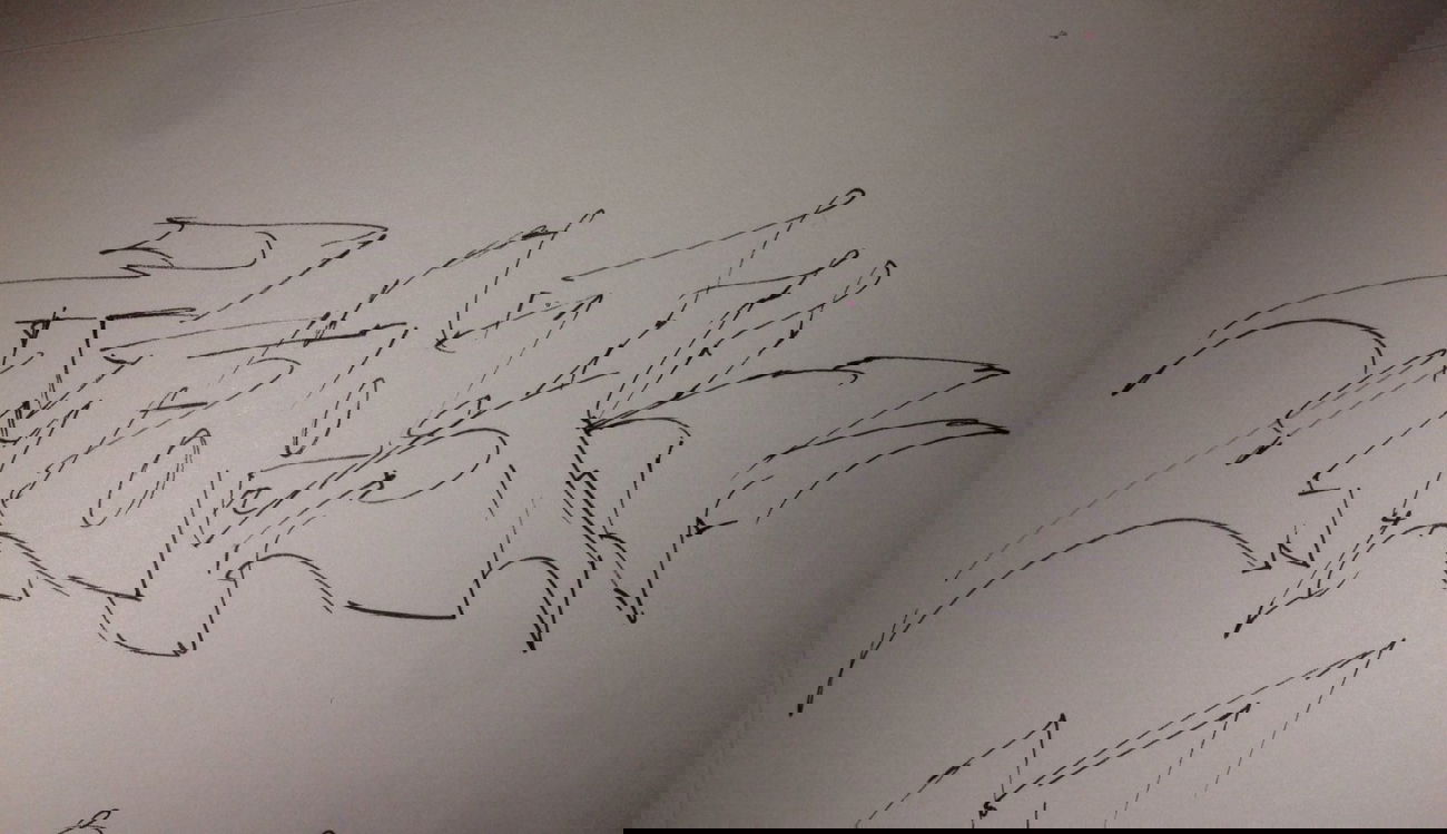 Graffiti Sketch - Photo by Moesk135 (2014)