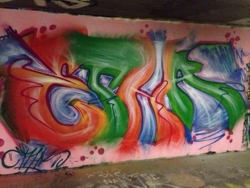 Graffiti Wall - Photo by Moesk135 (2014)
