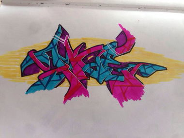 Graffiti Sketch - Photo by Moesk135 (2014)