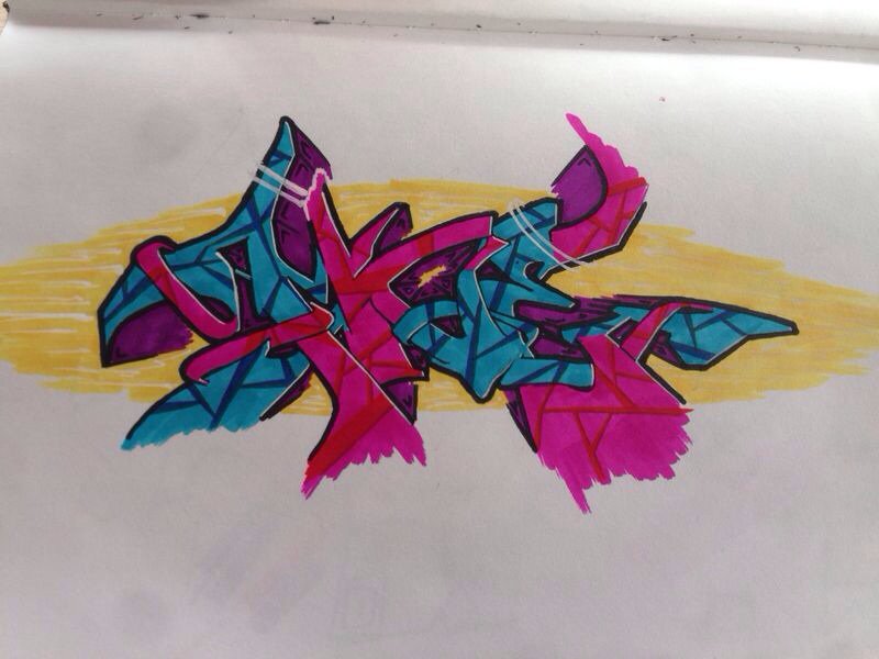 Graffiti Sketch - Photo by Moesk135 (2014)