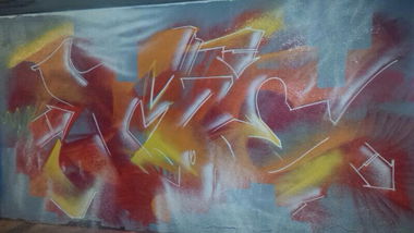 Graffiti Wall - Photo by Moesk135 (2014)