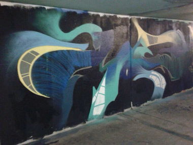 Graffiti Wall - Photo by Moesk135 (2014)