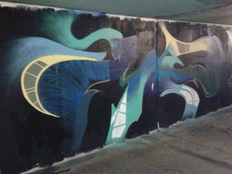 Graffiti Wall - Photo by Moesk135 (2014)