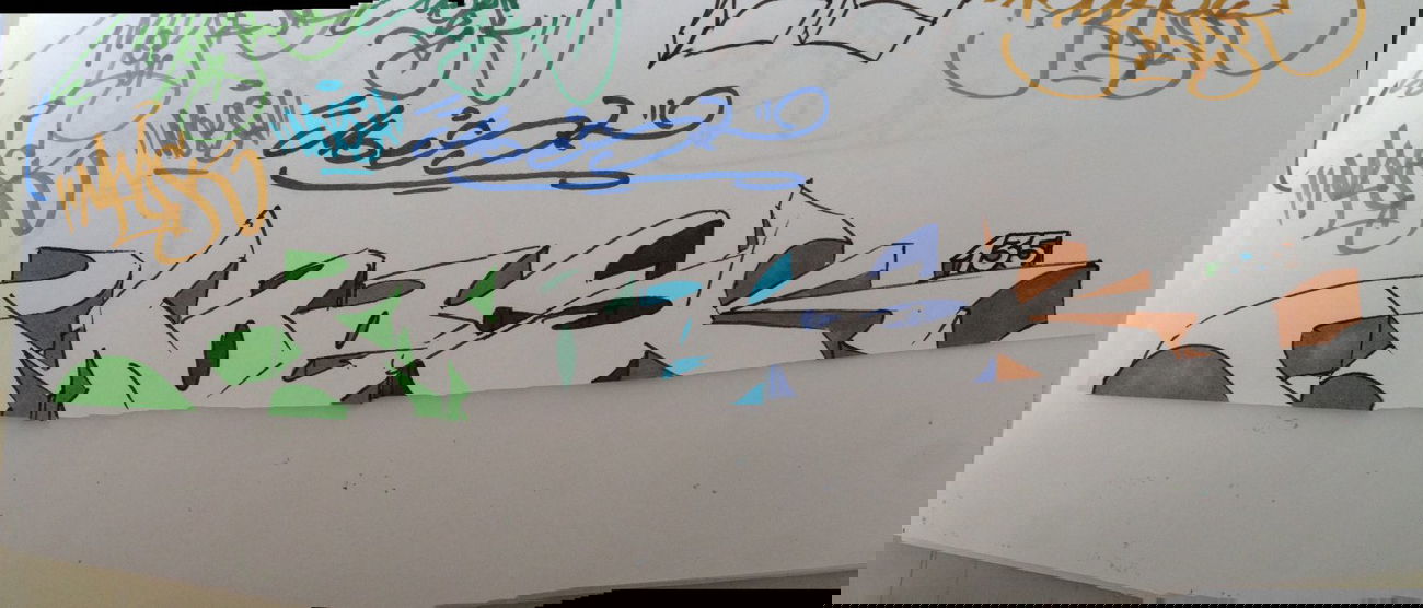 Graffiti Wall - Photo by Moesk135