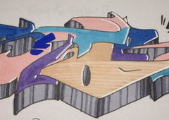 Graffiti Sketch - Photo by Moesk135 (2014)