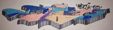 Graffiti Sketch - Photo by Moesk135 (2014)