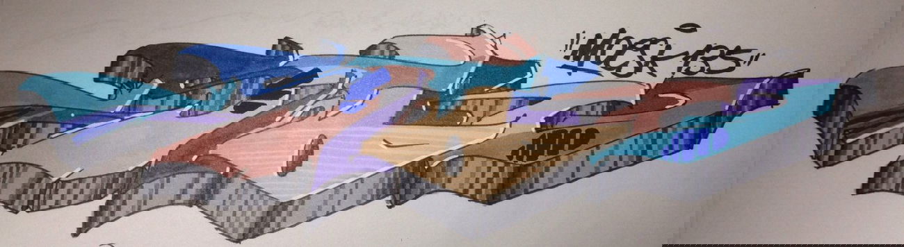 Graffiti Sketch - Photo by Moesk135 (2014)