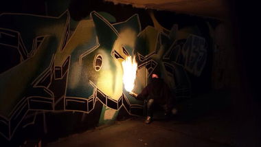 Graffiti Wall - Photo by Moesk135