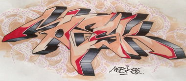 Graffiti Sketch - Photo by Moesk135 (2014)
