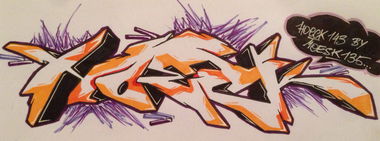 Graffiti Sketch - Photo by Moesk135 (2014)