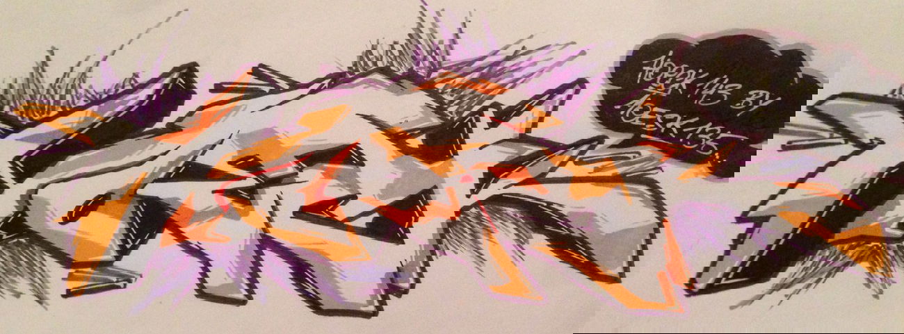 Graffiti Sketch - Photo by Moesk135 (2014)