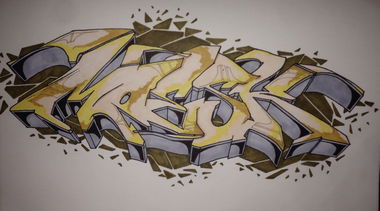 Graffiti Sketch - Photo by Moesk135 (2014)