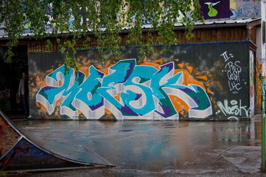 Graffiti Wall - Photo by Moesk135 (2014)