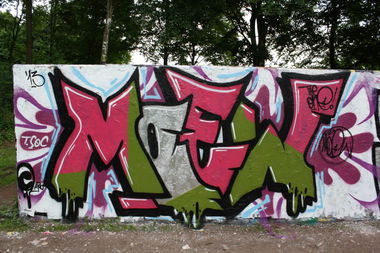 Graffiti Wall - Photo by Moew1
