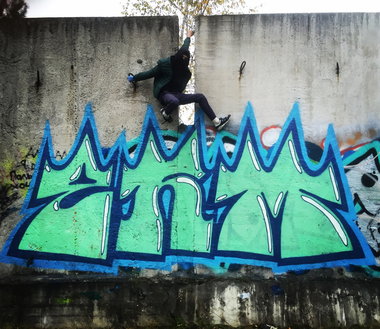 Graffiti Wall - Photo by Moguk (2016)