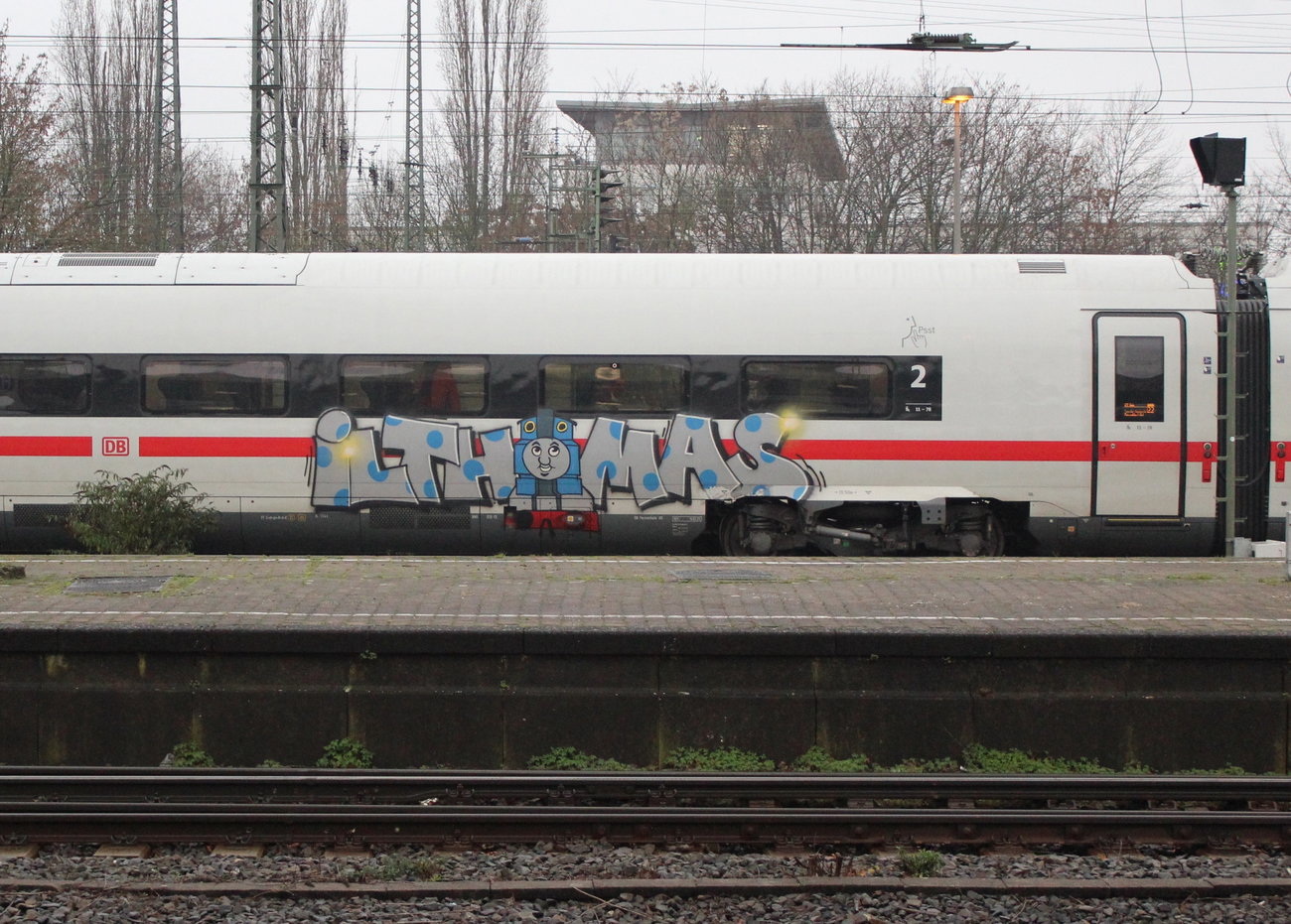 Graffiti Train in Hamm - Photo by MondFiedel (2024)