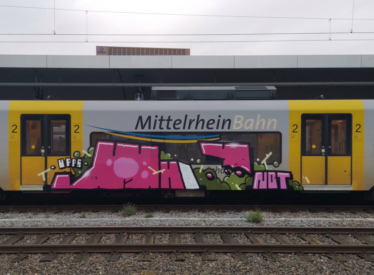 Graffiti Train in Cologne - Photo by MondFiedel (2024)