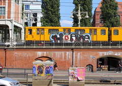 Graffiti Train in Berlin - Photo by MondFiedel (2023)