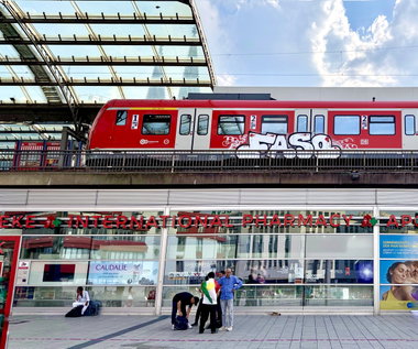 Graffiti Train in Cologne - Photo by MondFiedel (2026)
