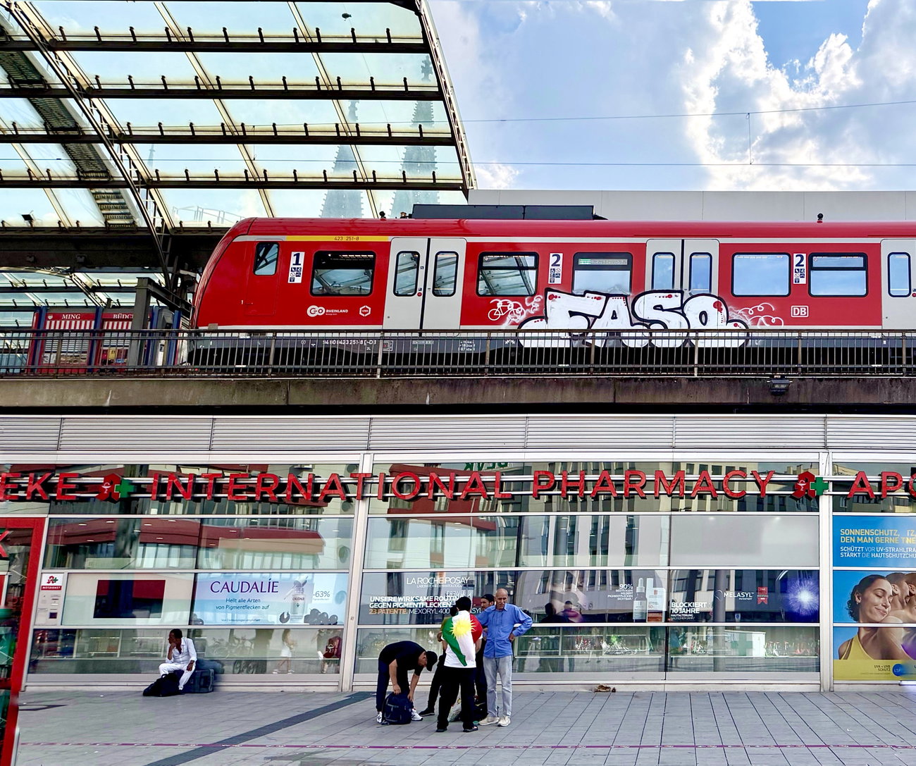 Graffiti Train in Cologne - Photo by MondFiedel (2026)