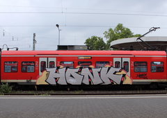 Graffiti Train in Cologne - Photo by MondFiedel (2024)