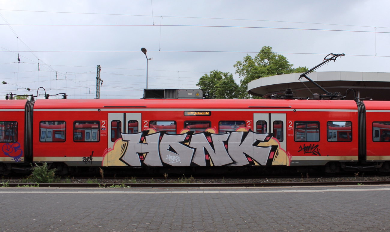 Graffiti Train in Cologne - Photo by MondFiedel (2024)
