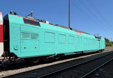 Graffiti Train in Basel - Photo by MondFiedel (2026)