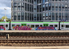 Graffiti Train in Essen - Photo by MondFiedel (2026)
