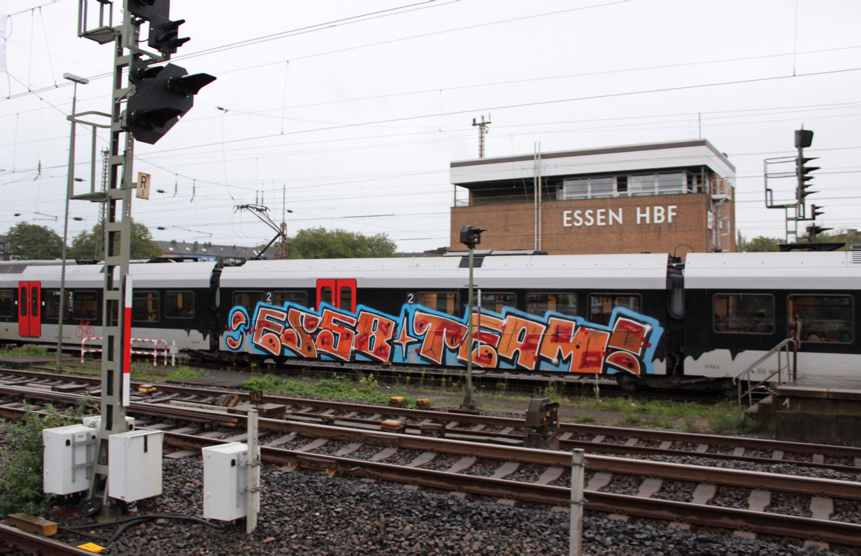 Graffiti Train in Essen - Photo by MondFiedel (2024)