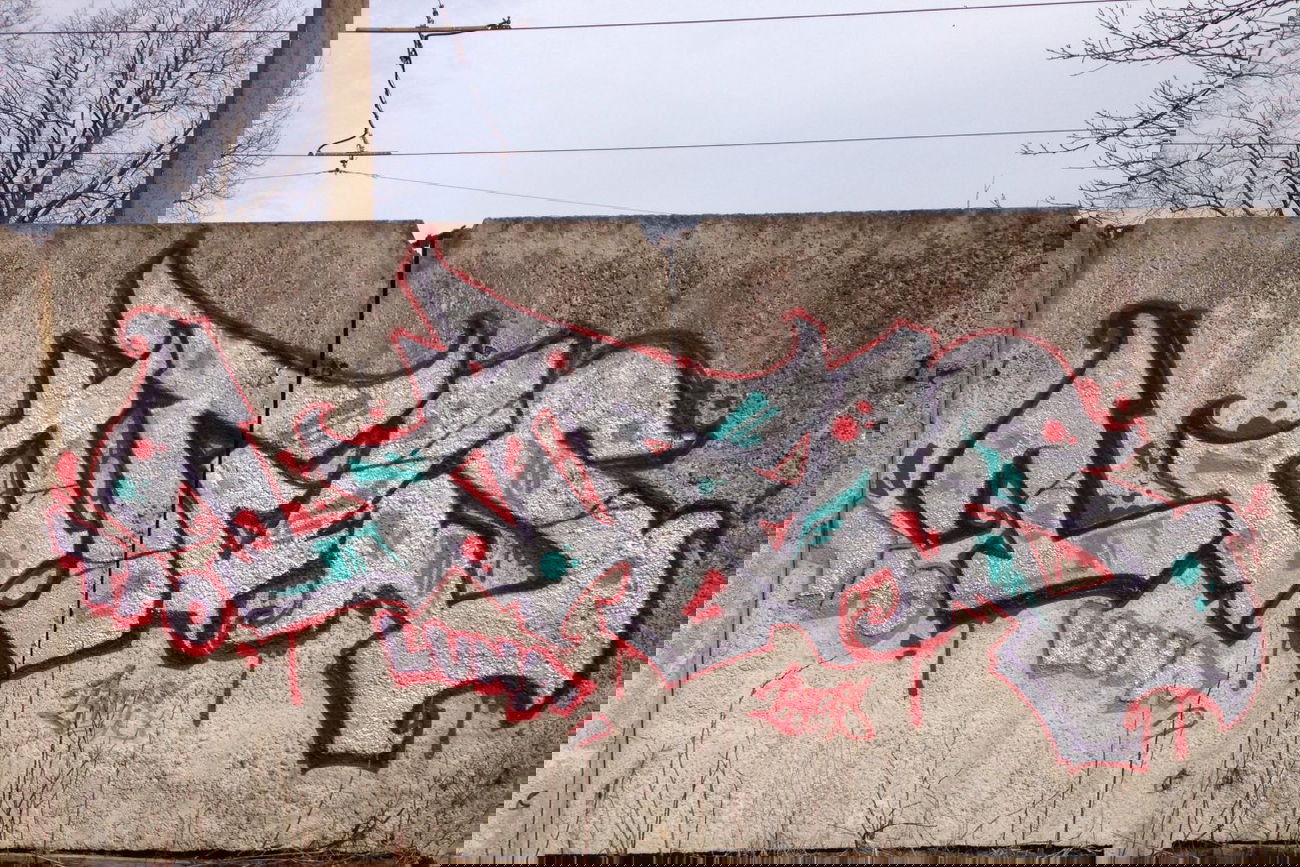 Graffiti Wall - Photo by Monk787 - Walls, big, montana (2014)