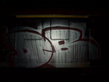 Graffiti Train - Photo by Monker