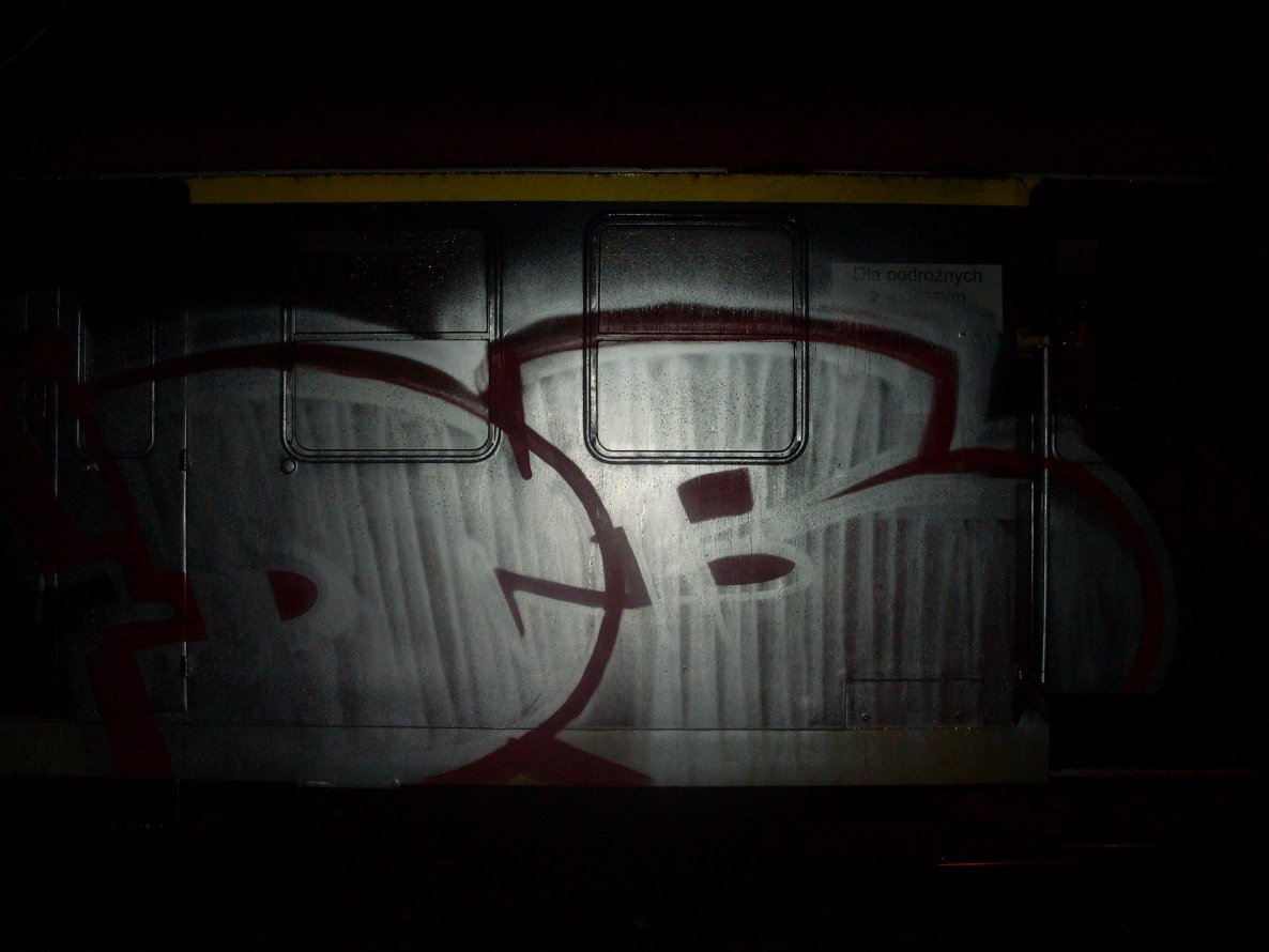 Graffiti Train - Photo by Monker