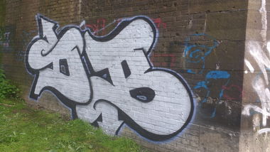 Graffiti Wall - Photo by Monker