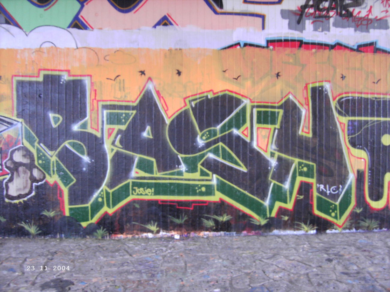 Graffiti in Dresden - Photo by MonsterGurkE - Bash