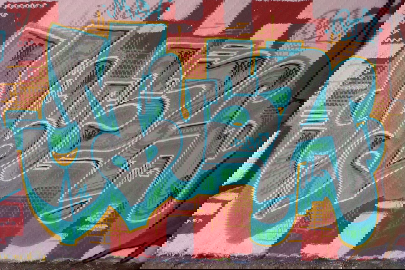 Graffiti Wall in Dresden - Photo by MonsterGurkE - Mush (2014)