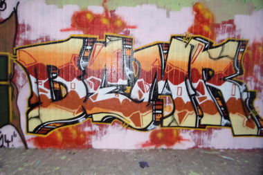 Graffiti Wall in Dresden - Photo by MonsterGurkE - Bemr (2014)