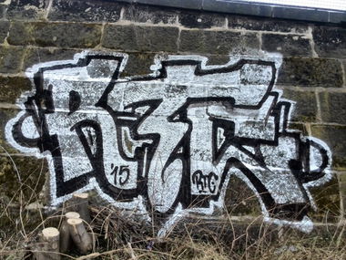 Graffiti Bombing in Dresden - Photo by MonsterGurkE - rtc, dresden (2015)