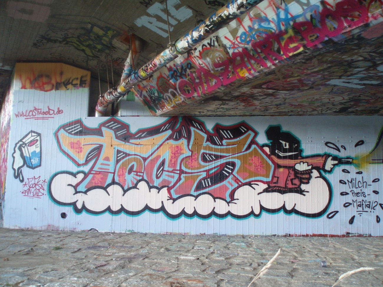 Graffiti in Dresden - Photo by MonsterGurkE - toos