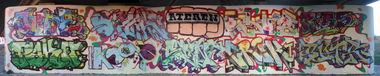 Graffiti in Dresden - Photo by MonsterGurkE - june, quik, rtc